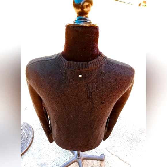 Valentino $998 Studded Cashmere Sweater - Picture 6 of 7